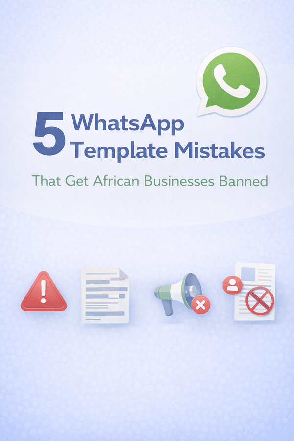 5 WhatsApp Template Mistakes That Get African Businesses Banned
