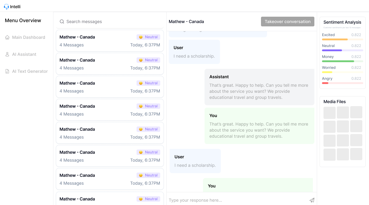 Collect messages